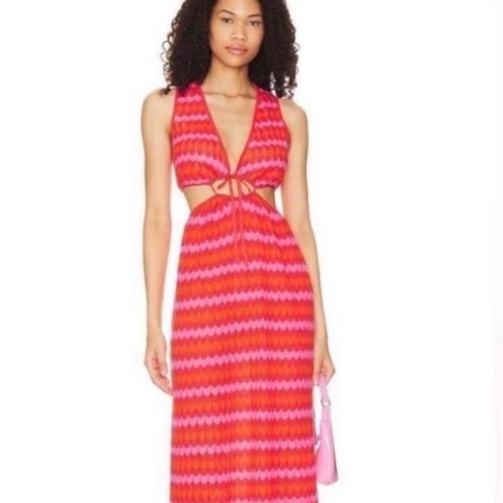 Show Me Your MuMu Maxi Cut Out Dress